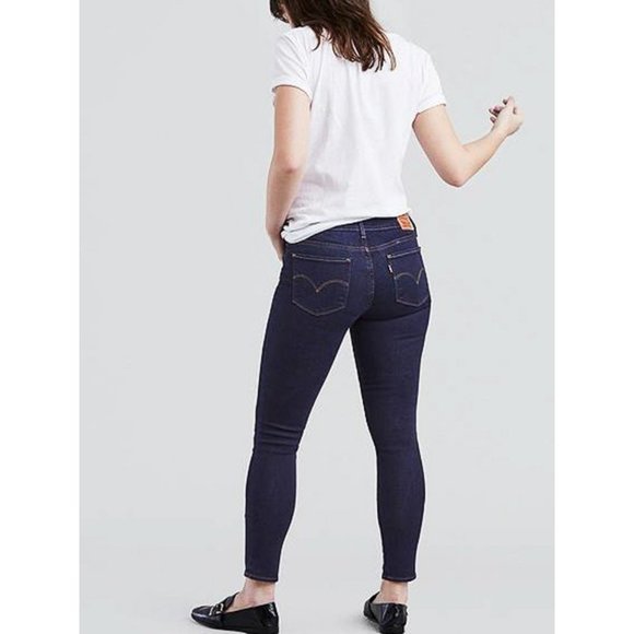 LEVI'S 710 Blue Super Skinny Jeans - Picture 1 of 11